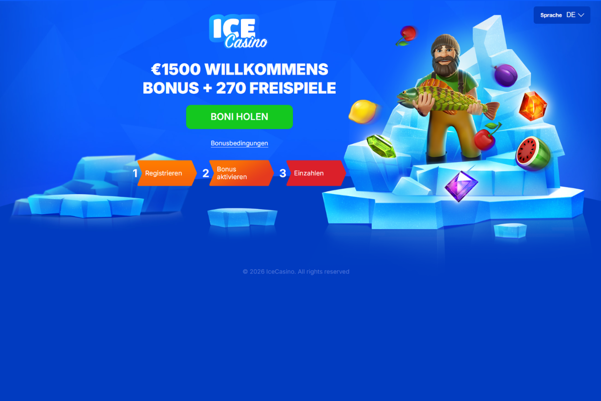 IceCasino Willkommensbonus